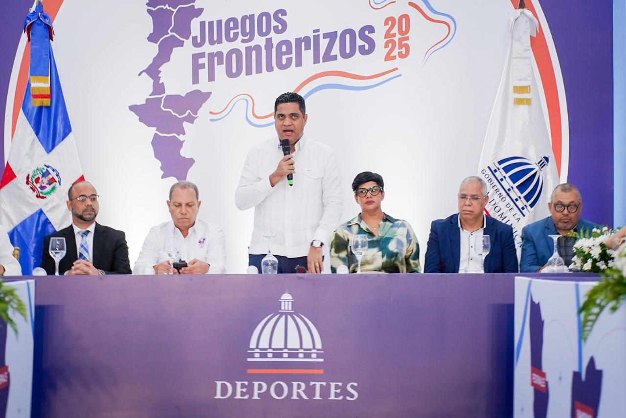 Ministro Kelvin Cruz anuncia Juegos Deportivos Fronterizos 2025