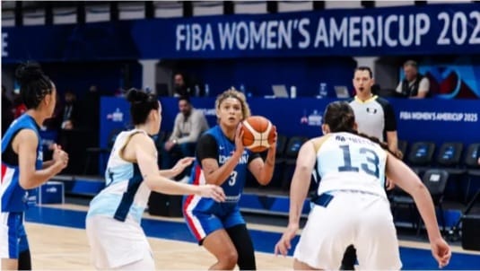 Dominicana cae ante Argentina en la AmeriCup Femenina 2025