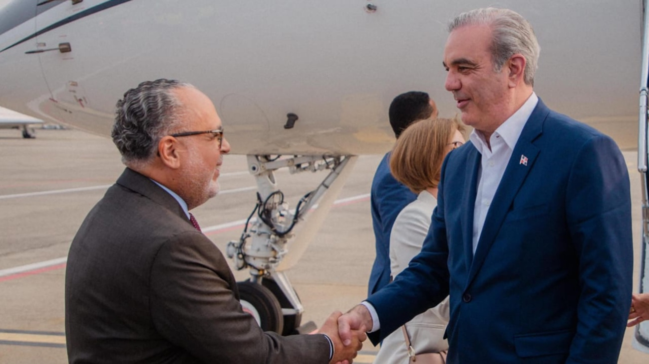 Luis Abinader llega a Suiza para participar en foro de justicia social de la OI
