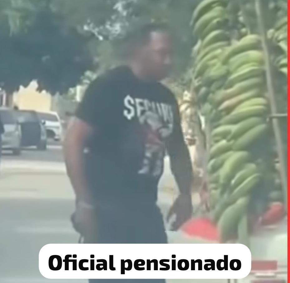 Policía informa que hombre implicado en incidente con vendedor de plátanos en SPM es pensionado de las filas de la institución