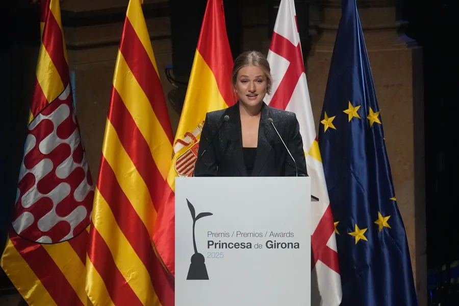 La princesa Leonor defiende la ética del trabajo bien hecho y la búsqueda del bien común