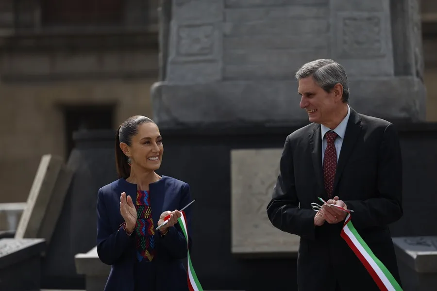 Sheinbaum honra legado mexica al conmemorar 700 años de fundación de México-Tenochtitlan