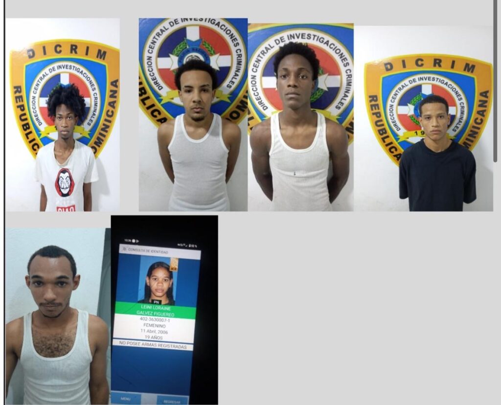 Policía apresa a nueve personas involucradas en riña con machetes en sector Isabelita, SDE