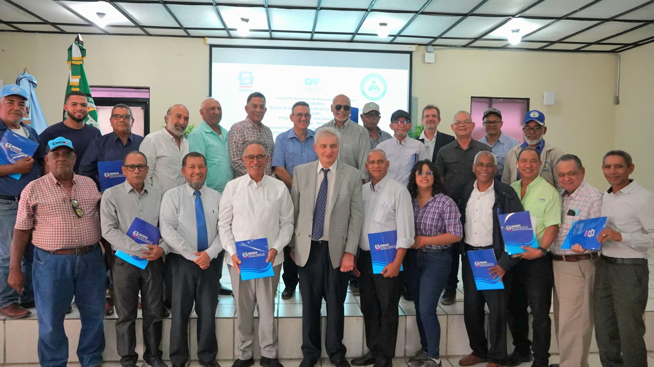 Indrhi y CAF presentan diseño final del Proyecto de Riego Alto Mao; beneficiará a más de 52,000 habitantes