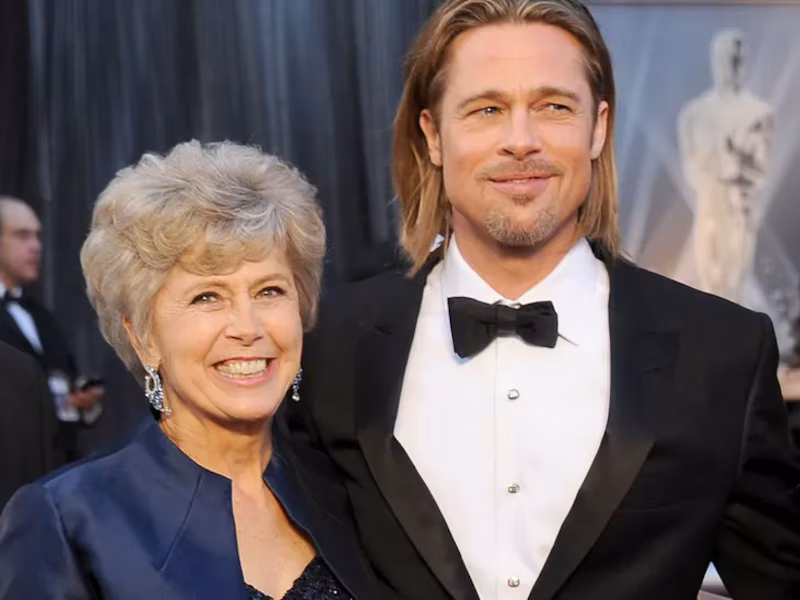 Fallece Jane Etta Pitt, madre de Brad Pitt, a los 84 años