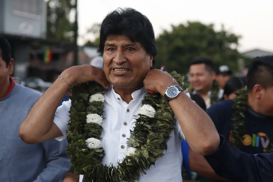 Evo Morales reconoce el resultado de las elecciones en Bolivia y dice que es un «voto castigo a la traición»