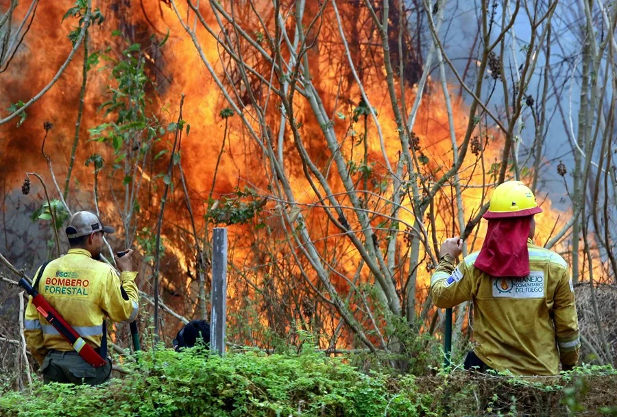 El Gobierno de Bolivia declara la «emergencia nacional» por tres incendios forestales