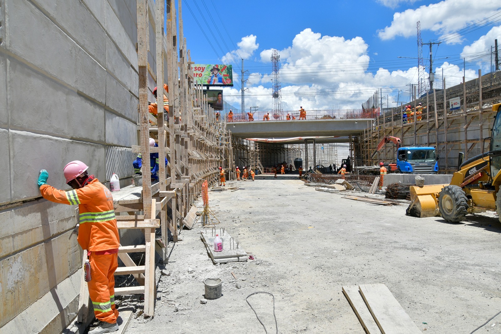 OBRAS PÚBLICAS INFORMA REDUCCIÓN TEMPORAL DE CARRILES EN EL CRUCE DE PINTURA POR AVANCE DE TRABAJOS DURANTE LA MAÑANA DEL DOMINGO