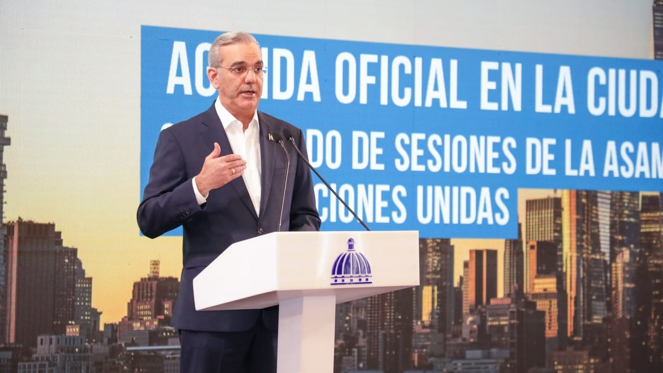 Presidente Abinader anuncia agenda a desarrollar en Nueva York: incluye discurso este miércoles ante ONU