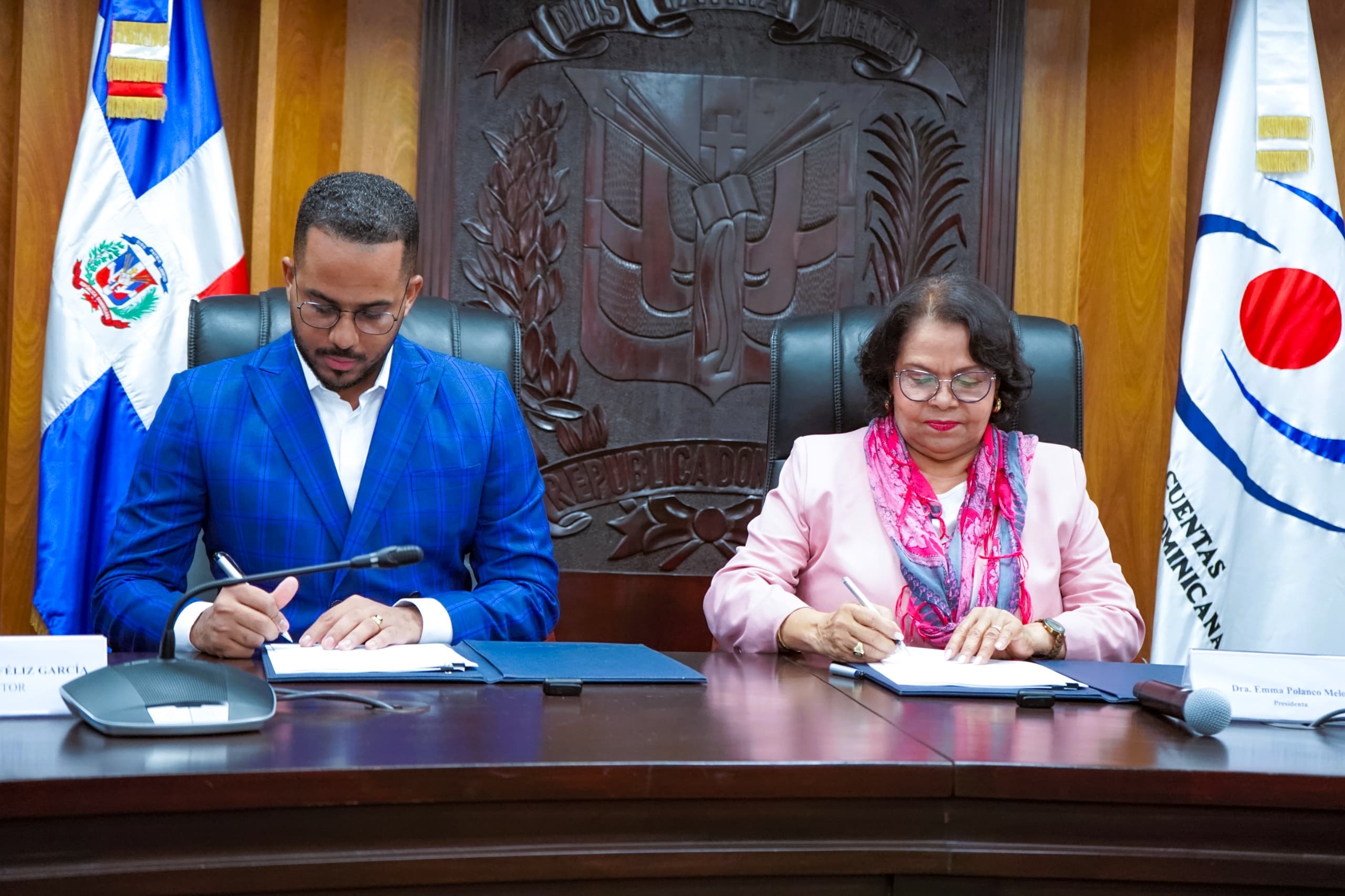 Cámara de Cuentas y el ITLA firman convenio de cooperación interinstitucional