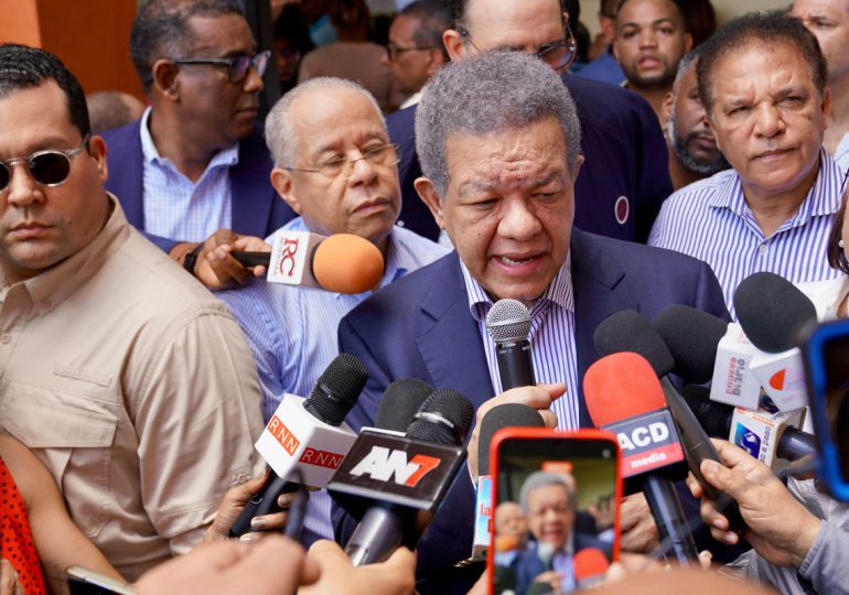 Leonel Fernández asegura que Gobierno reconoce irregularidades en Senasa