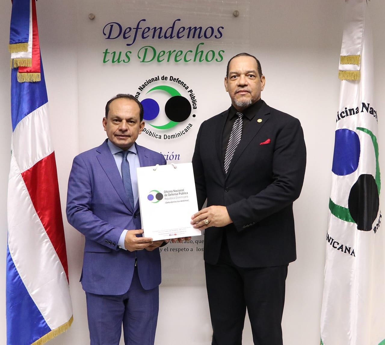 Defensa Pública y ONAPREP firman convenio a favor de la dignidad y los derechos de las personas privadas de libertad
