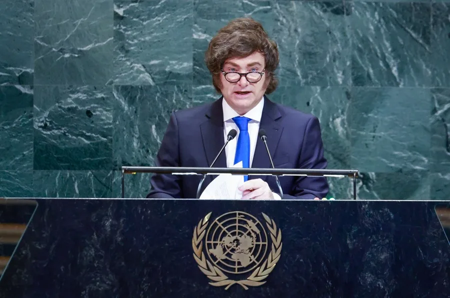 Milei acusa a la izquierda global de usar la «violencia política» y tacha a la ONU de «gobierno de burócratas