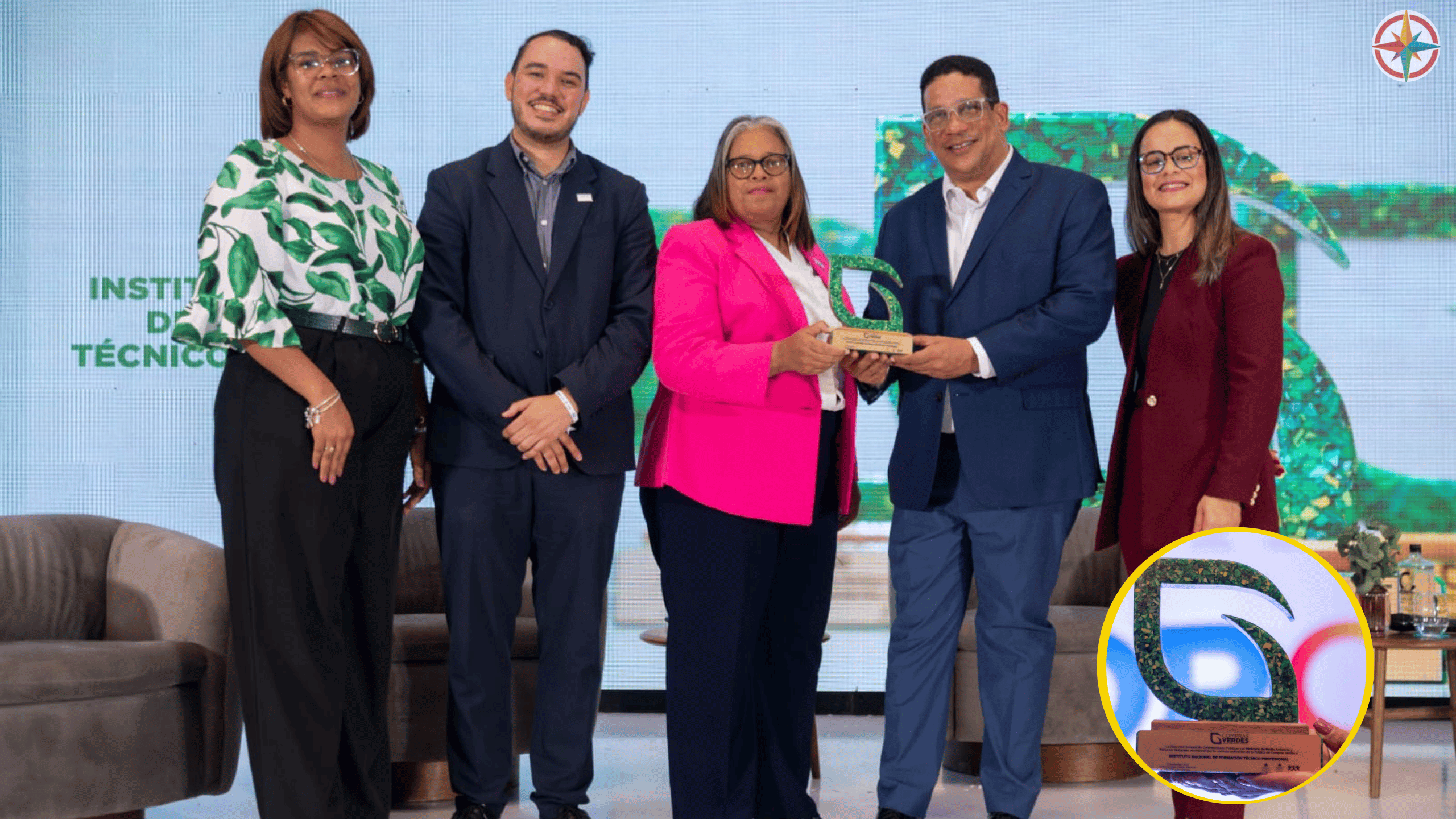 INFOTEP recibe reconocimiento por implementar política de Compras Verdes