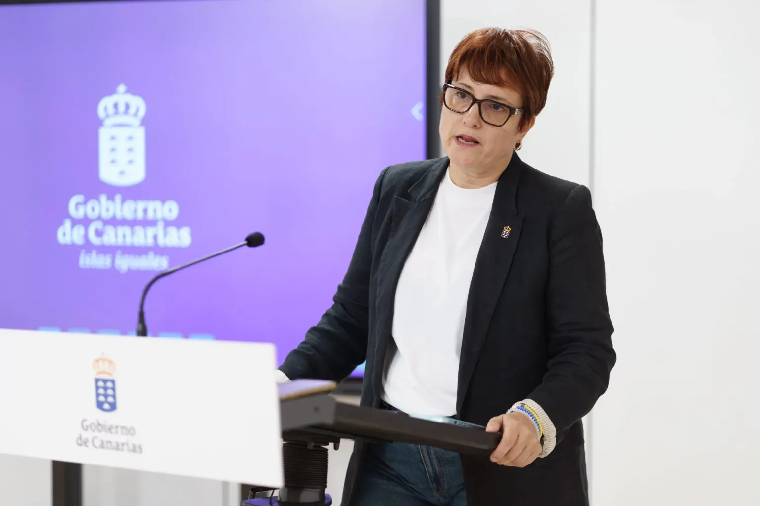 Candelaria Delgado dice que los menores en asilo no tienen buena situación en el centro de acogida estatal Canarias 50