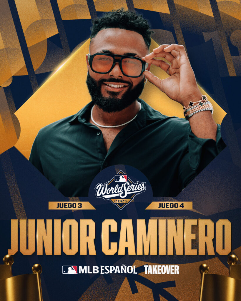 Junior Caminero será corresponsal de MLB Español durante la Serie Mundial 2025 Junior Caminero será corresponsal de MLB Español durante la Serie Mundial 2025