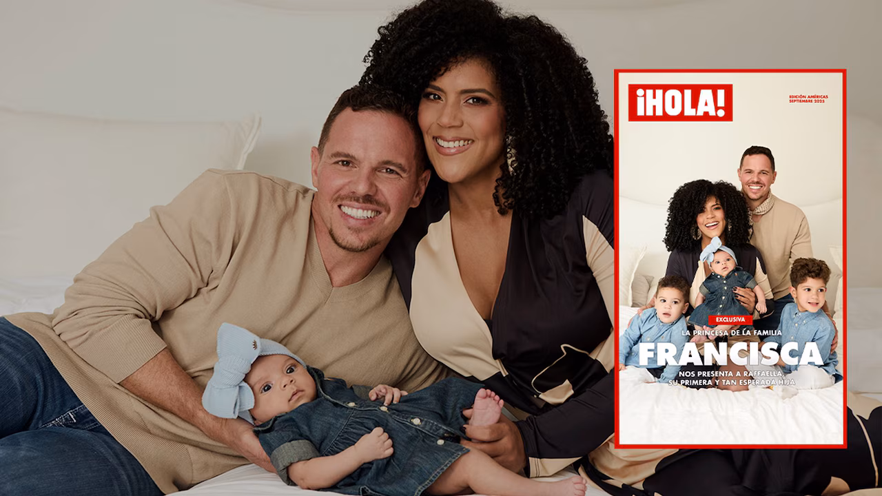 Francisca Lachapel presenta por primera vez a su hija Raffaella en exclusiva para ¡Hola! USA