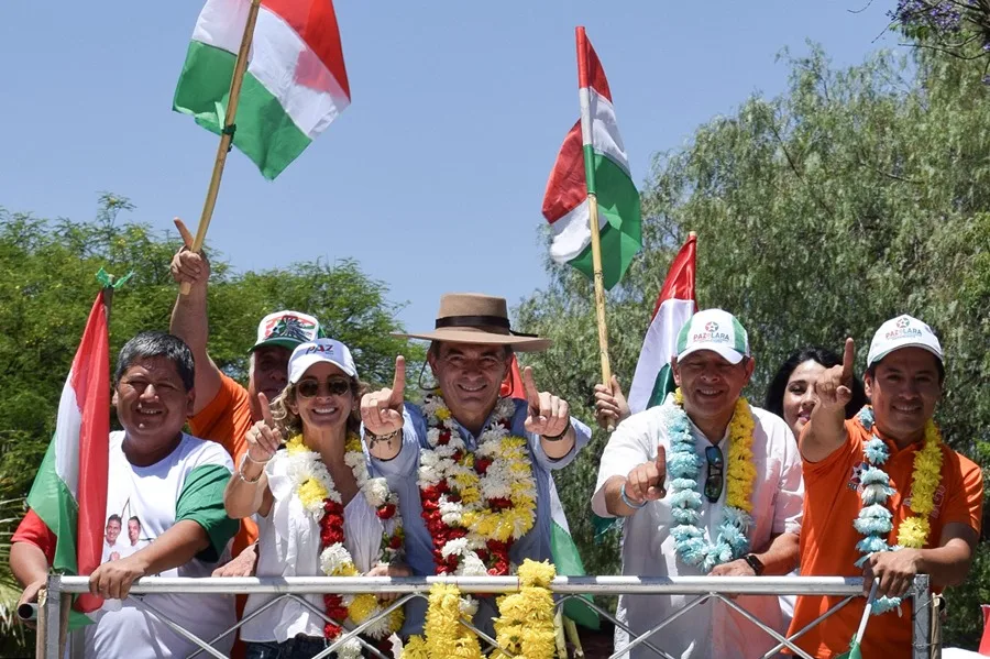 El candidato Rodrigo Paz dice que hay «fuerzas» que no quieren un «cambio» en Bolivia El candidato Rodrigo Paz dice que hay «fuerzas» que no quieren un «cambio» en Bolivia