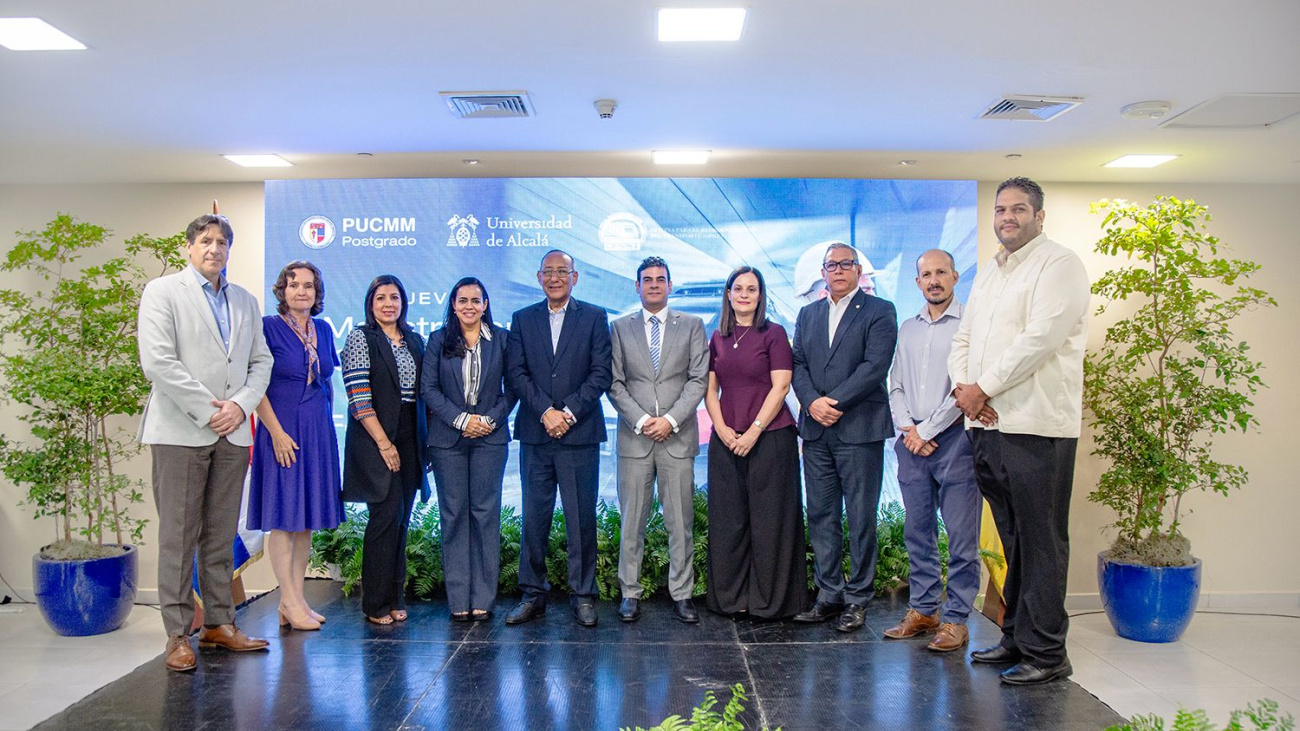 Opret y PUCMM lanzan la primera maestría en Gestión Ferroviaria de la región
