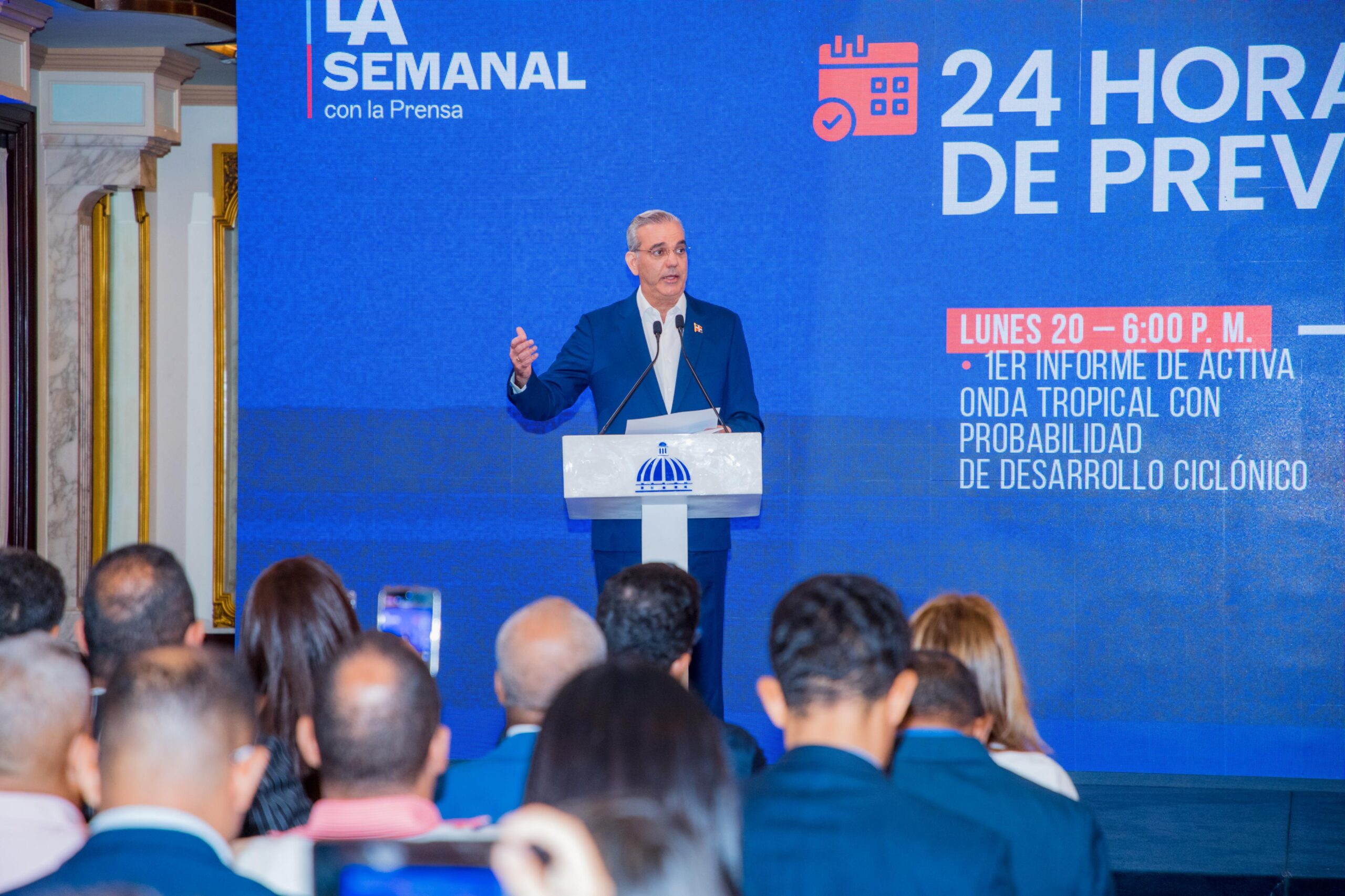 Presidente Abinader destaca saneamiento de cañadas salva vidas Presidente Abinader destaca saneamiento de cañadas salva vidas