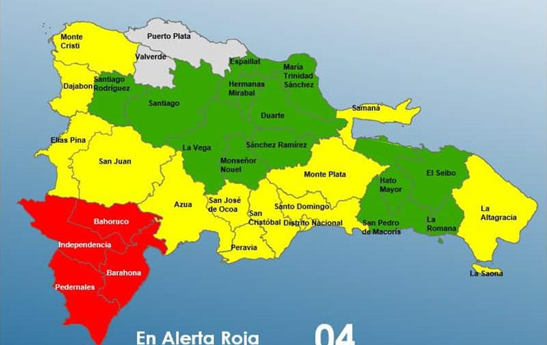 COE reduce provincias en alerta roja por huracán Melissa; 31 siguen bajo vigilancia