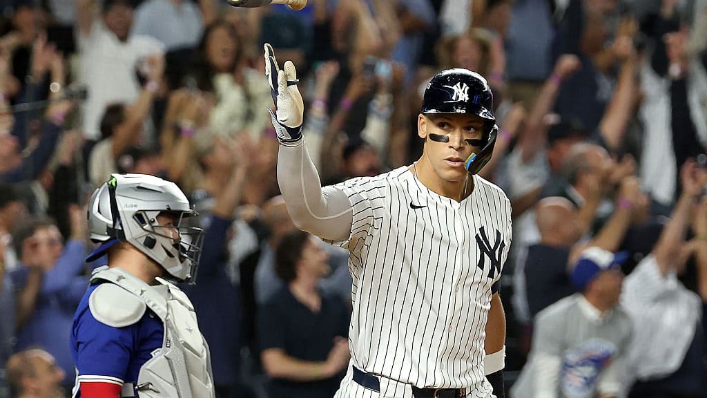 Aaron Judge lidera la remontada de los Yankees y empata la serie ante Toronto