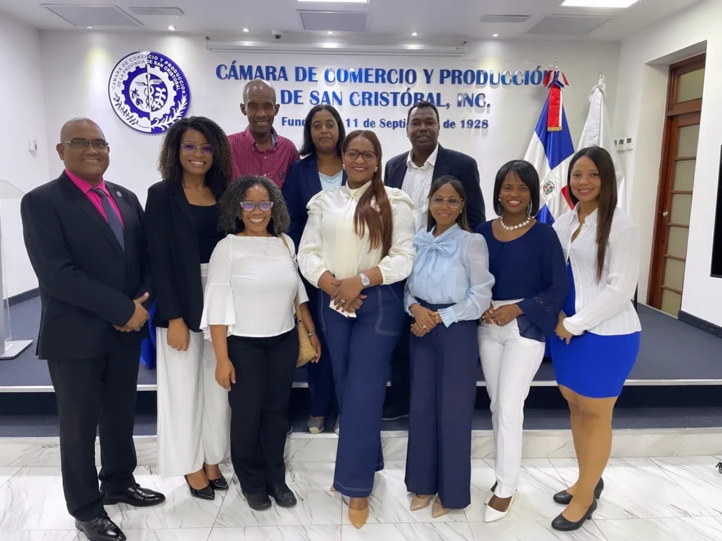 Luisanna Medina asume por segunda ocasión la presidencia del Círculo de Locutores Dominicanos, Filial San Cristóbal