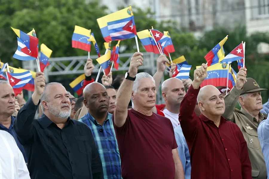 Cuba cree que Venezuela «saldrá victoriosa» frente a las «nuevas amenazas imperiales»