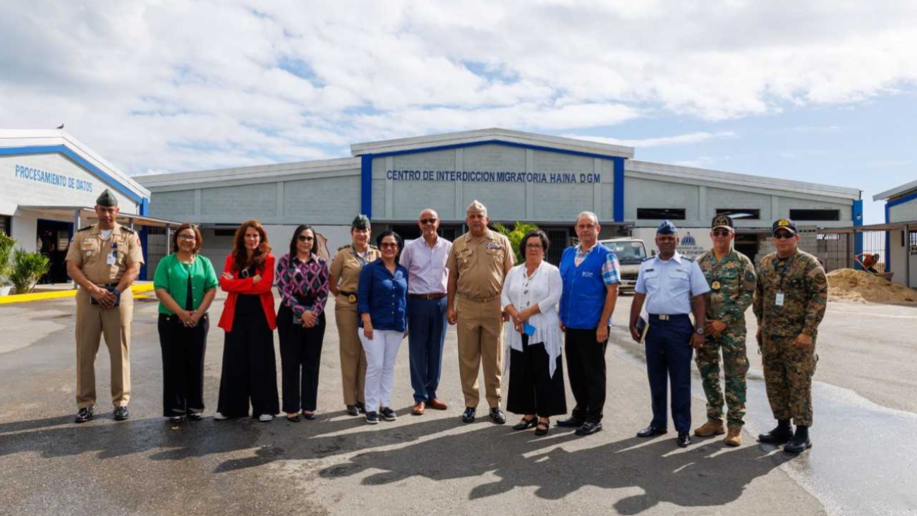 Delegación de la ONU en RD visita Centro de la DGM en Haina Delegación de la ONU en RD visita Centro de la DGM en Haina
