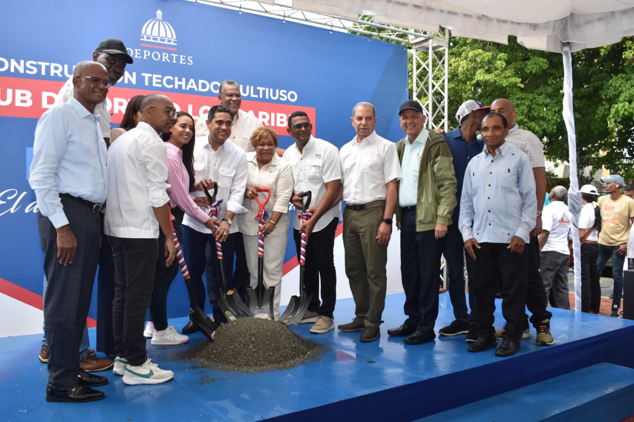 Ministro Kelvin Cruz inicia construcción Club en Sabana Perdida