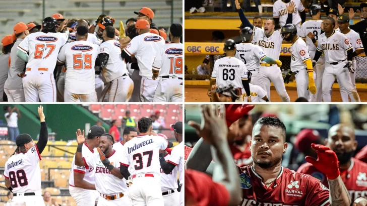 Brillan con barridas en histórica jornada triple de Lidom Brillan con barridas en histórica jornada triple de Lidom