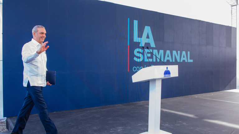 Presidente Abinader realizará “La Semanal” este lunes desde Punta Cana Presidente Abinader realizará “La Semanal” este lunes desde Punta Cana