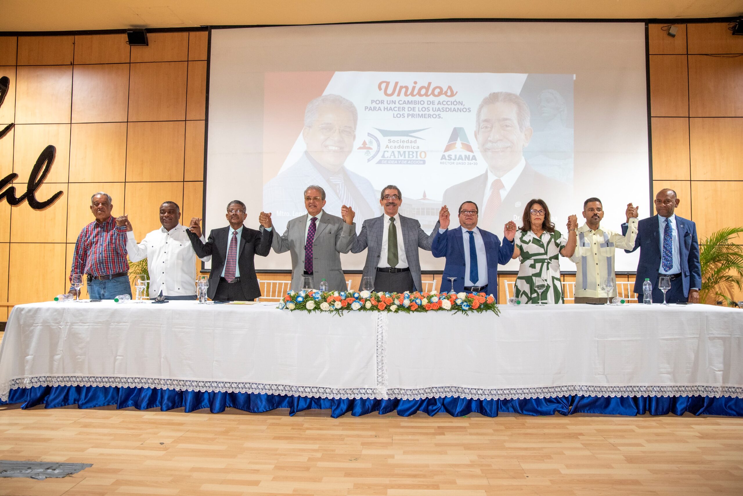 Se amplía en UASD respaldo a Asjana David con apoyo de Sociedad Académica Cambio Se amplía en UASD respaldo a Asjana David con apoyo de Sociedad Académica Cambio