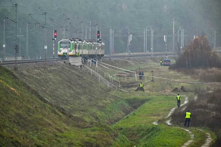El sabotaje en el ferrocarril polaco estaba dirigido contra la ruta de ayuda a Ucrania