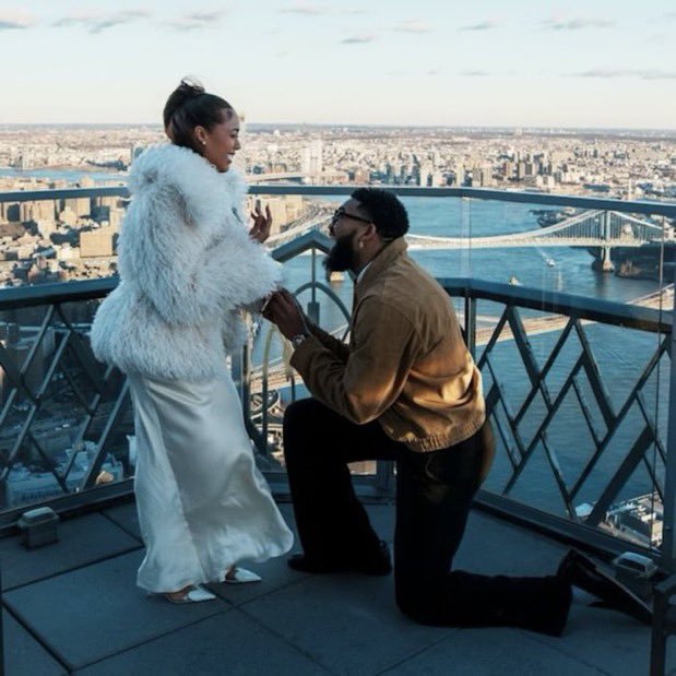 “Marry Christmas”: Karl-Anthony Towns se compromete con Jordyn Woods