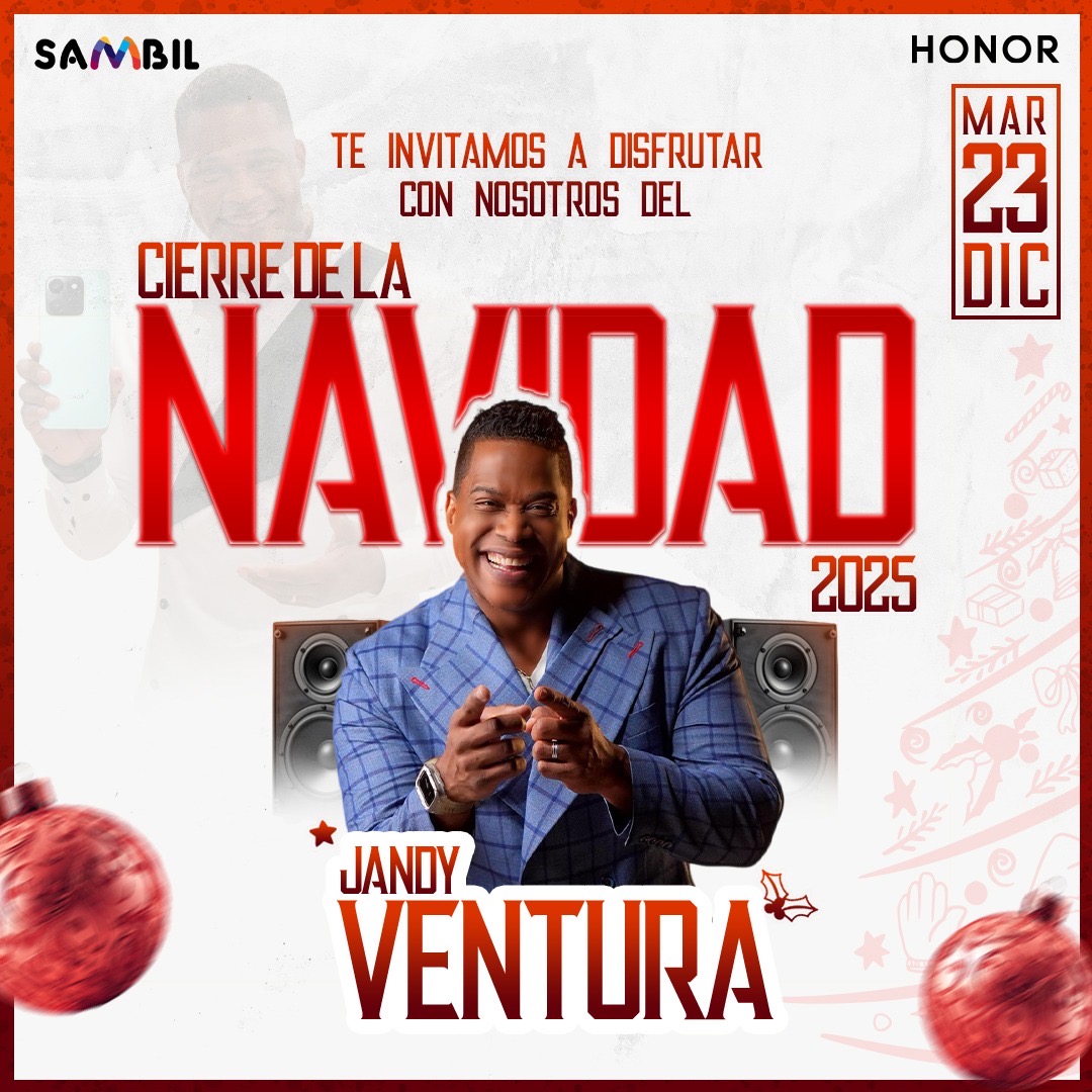 HONOR despide el 2025 con concierto de Jandy Ventura