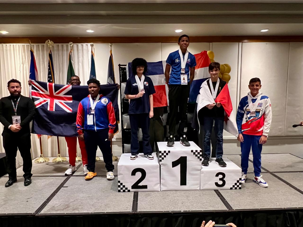 Ángel Lara, oro y plata Festival Centroamericano y del Caribe Ajedrez Escolar