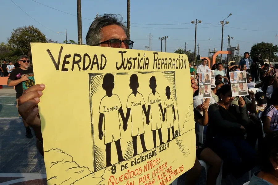 Más de 34 años de cárcel para once militares por la desaparición forzada de cuatro menores en Ecuador