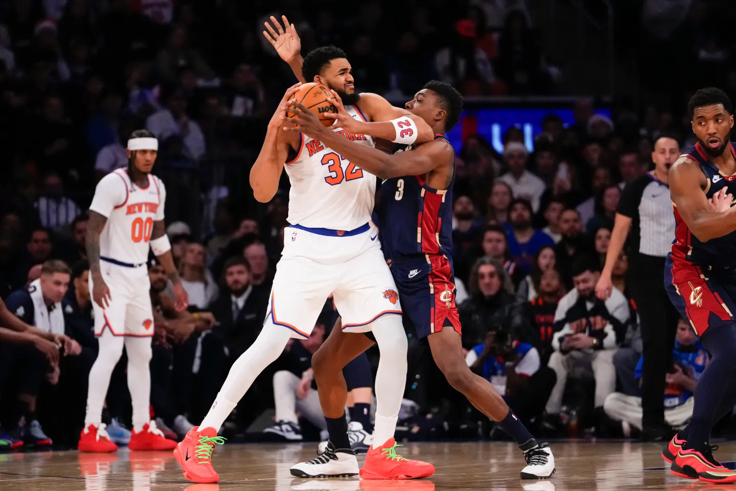 Karl Towns registra doble-doble en regreso de los Knicks en partido de Navidad Karl Towns registra doble-doble en regreso de los Knicks en partido de Navidad