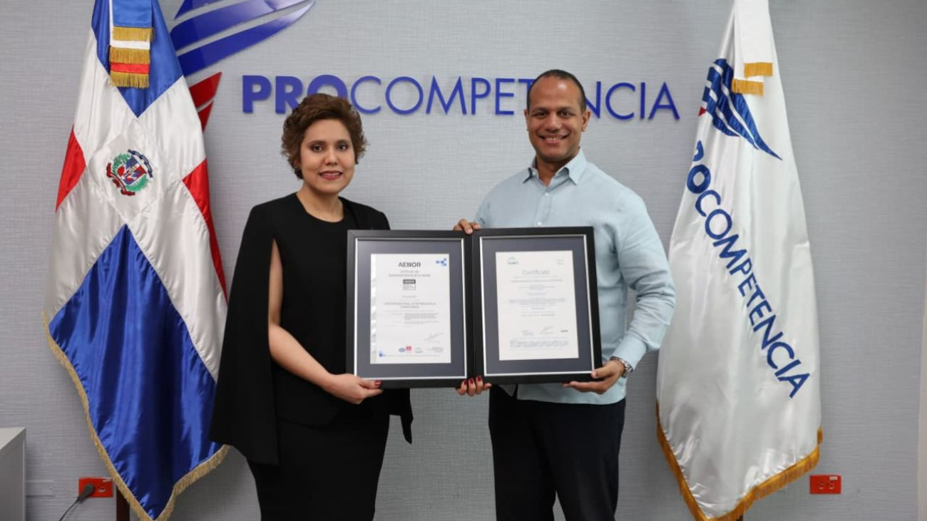 ProCompetencia se convierte en la primera autoridad de competencia del Caribe y Centroamérica certificada ISO 9001:2015