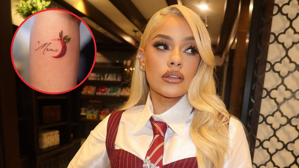 La Insuperable se tatúa en honor a La Fruta y genera reacciones en redes sociales La Insuperable se tatúa en honor a La Fruta y genera reacciones en redes sociales