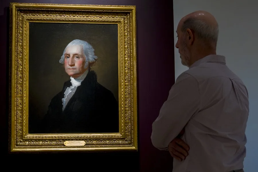 Un retrato de George Washington que inspiró el dólar fue vendido por 3 millones de dólares en Nueva York