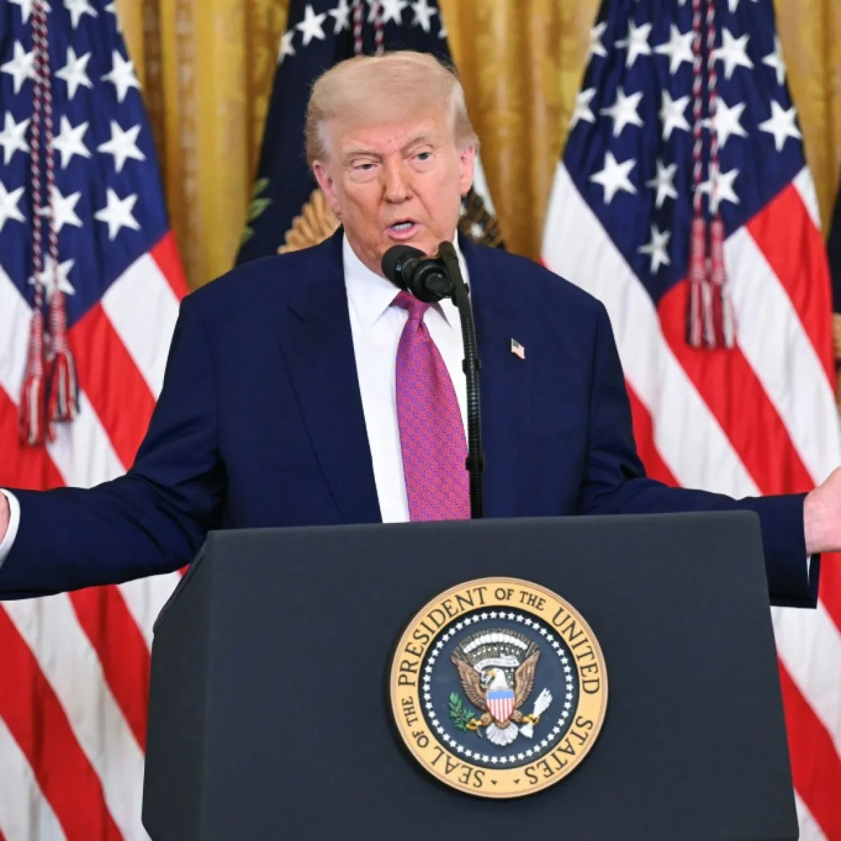 Trump llama a los iraníes a levantarse contra el régimen: "Cuando terminemos, tomen el control del gobierno" Trump llama a los iraníes a levantarse contra el régimen: "Cuando terminemos, tomen el control del gobierno"