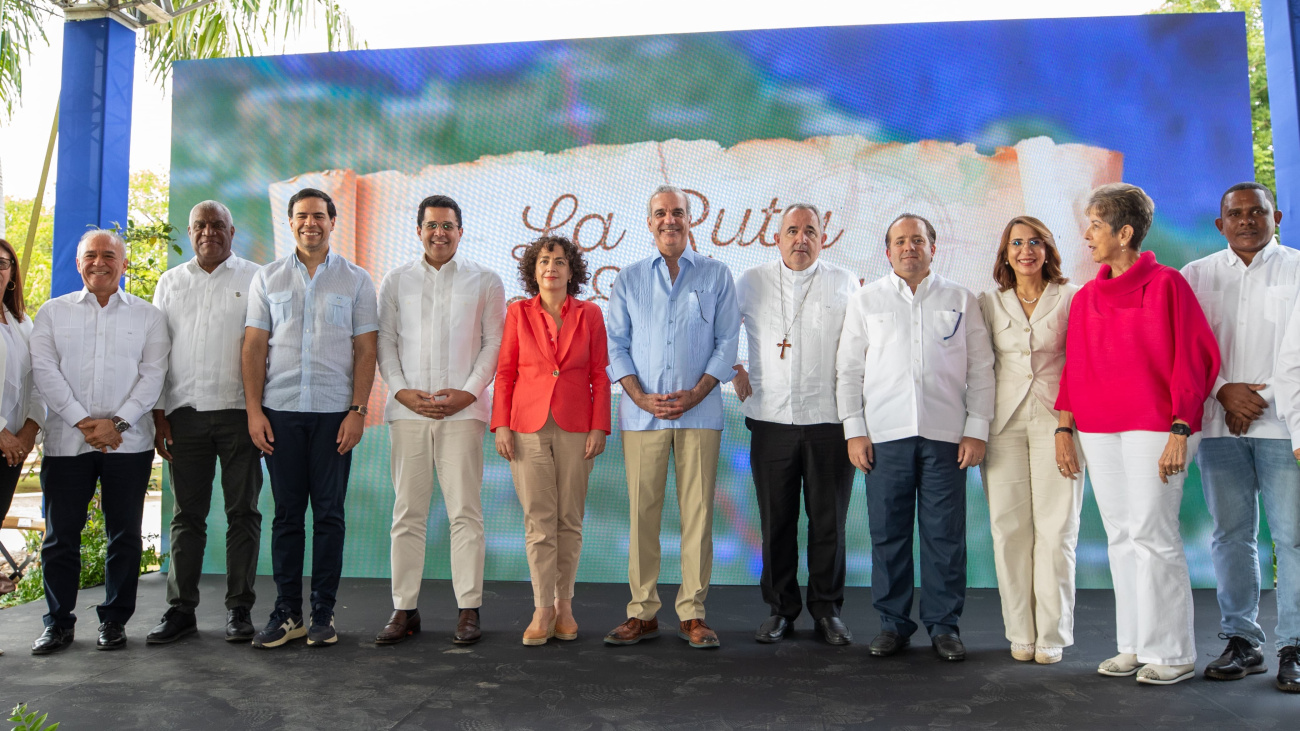 Presidente Abinader encabeza lanzamiento del proyecto "La Ruta del Encuentro"