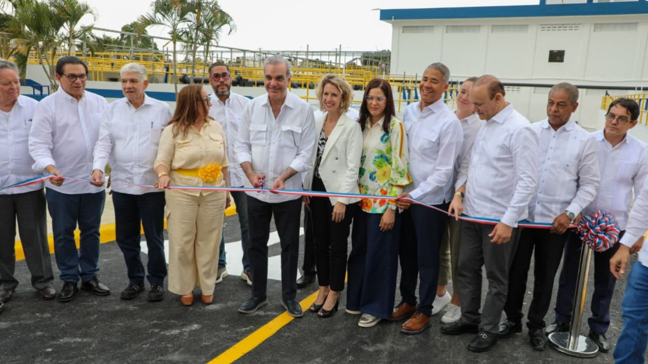 Presidente Abinader inaugura rehabilitada Planta de Tratamiento de Agua Potable Noriega I Presidente Abinader inaugura rehabilitada Planta de Tratamiento de Agua Potable Noriega I