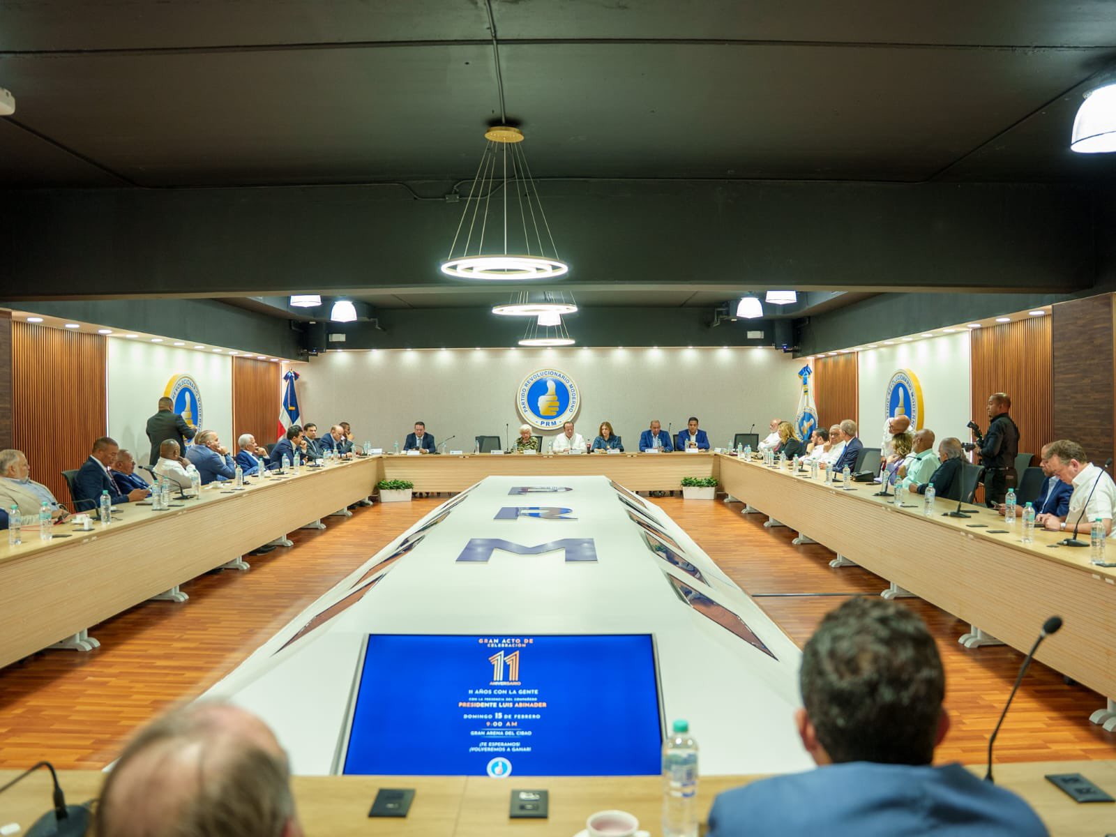 PRM afina detalles para la Gran Celebración de su 11vo aniversario