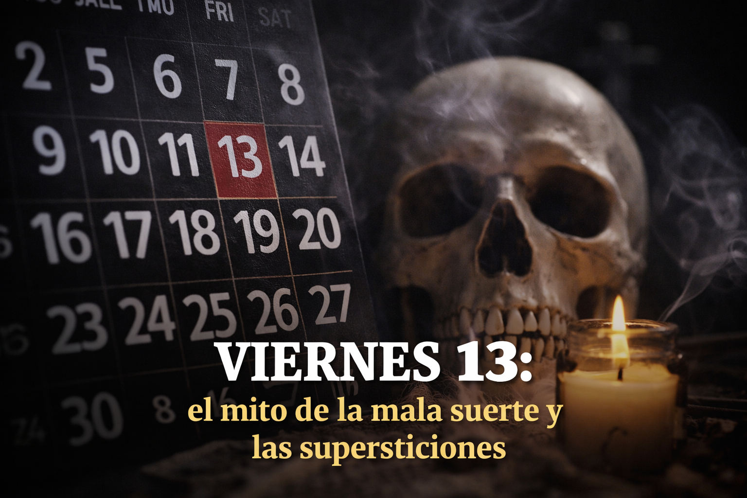 Viernes 13: entre supersticiones, mitos y temor a la mala suerte