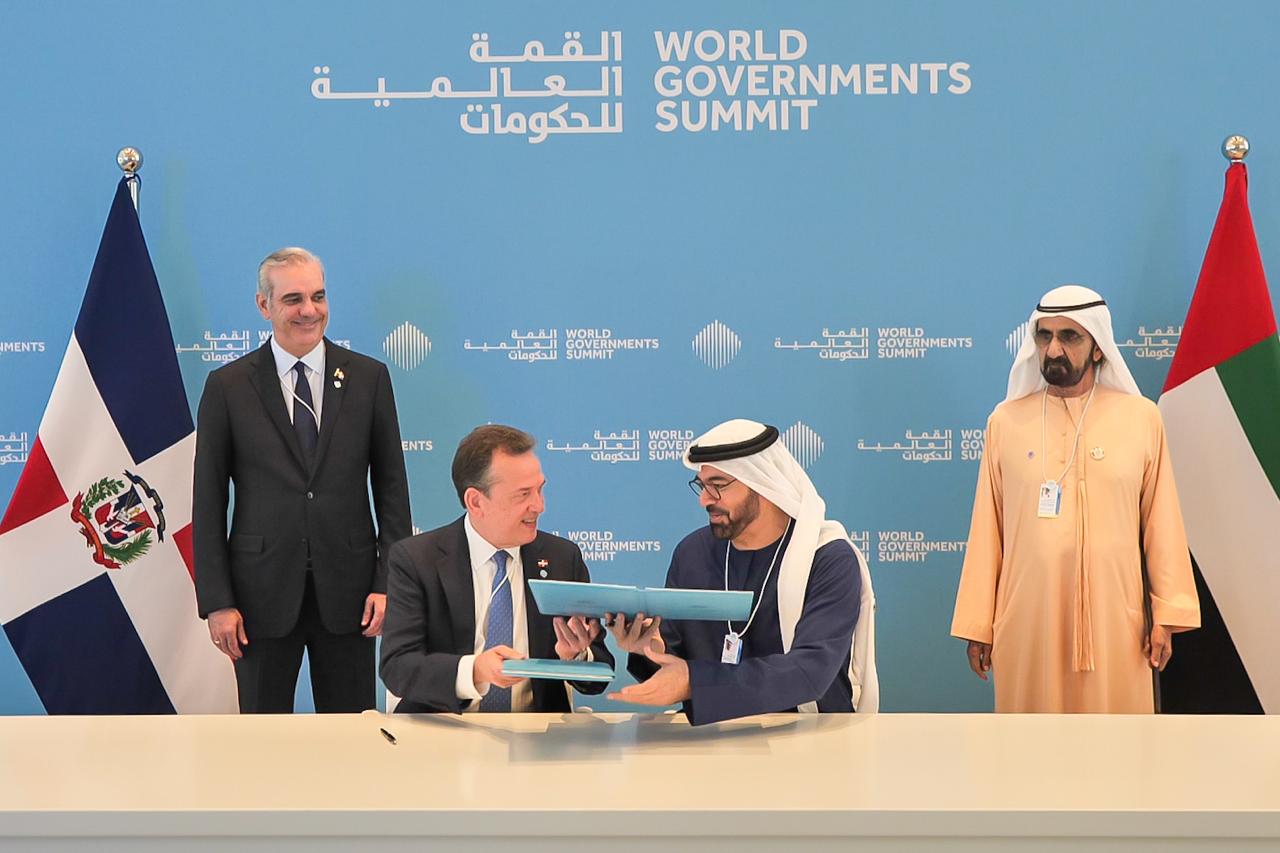 RD y Emiratos Árabes Unidos acuerdan celebrar Diálogo Regional del World Governments Summit anualmente en el país