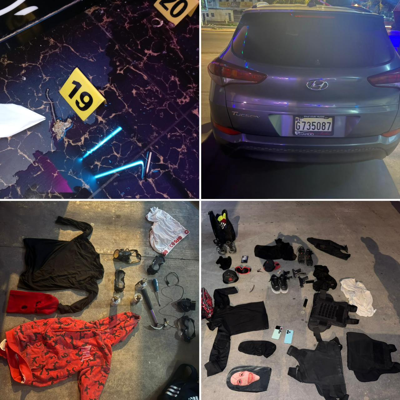 Tres presuntos asaltantes caen abatidos en acción legal tras atraco a joyería en San Pedro de Macorís