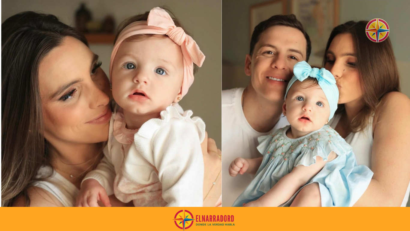 Lele Pons y Guaynaa presentaron a su hija Eloísa por primera vez